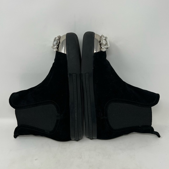 Miu Miu Embellished Chelsea Boots Size 8 - Picture 7 of 10